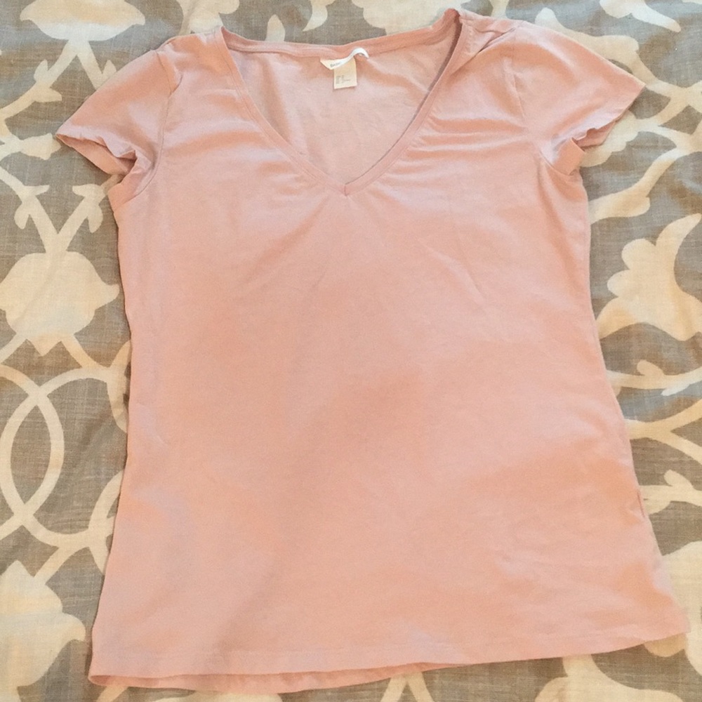 Blush H&M basic T, size M